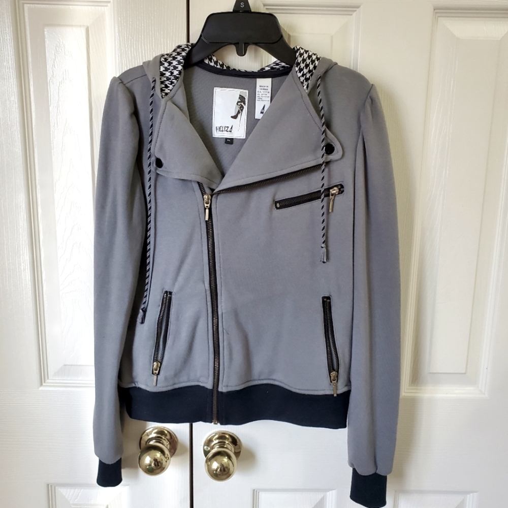 Hellz Bellz knit Moto Jacket